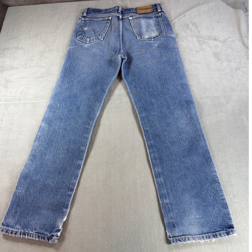 Wrangler Rugged Wear Mens Relaxed Fit Jeans Blue Medium Wash 34x32 39902PW